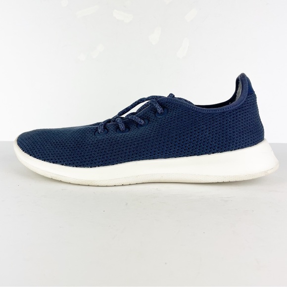 Allbirds Tree Runners Marine Blue Running Athletic Shoes Sneakers - Picture 9 of 12